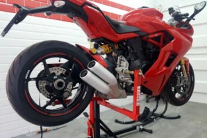 Ducati Supersport S on abba Sky Lift