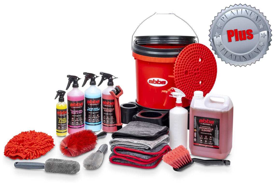 Platinum Plus Cleaning Kit - abba Motorcycle Equipment