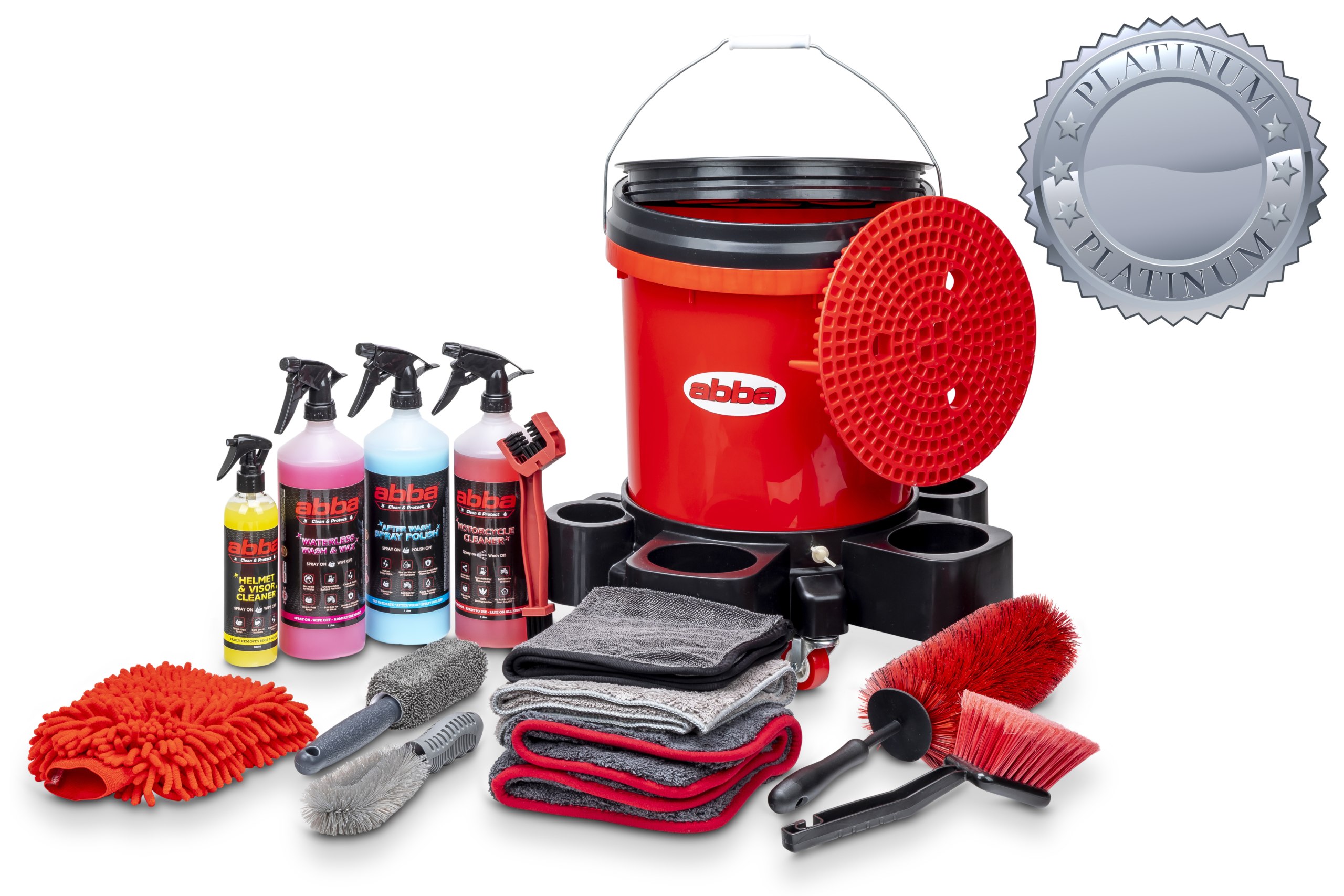 Platinum Cleaning Kit abba Motorcycle Equipment